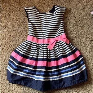 Carters size 4 navy and pink dress
